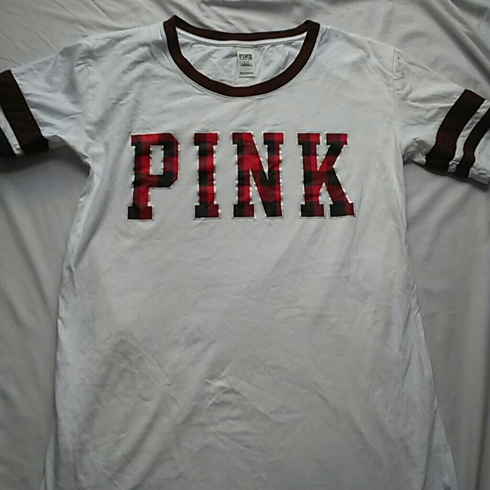 Plaid and White VS Pink Sleepwear